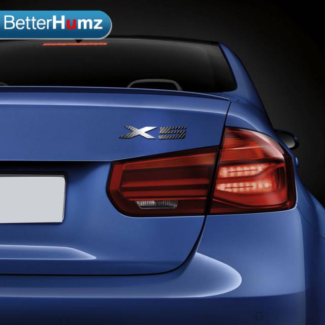 カーボンリアトランク 文字言葉 装飾 デジタルバッジエンブレムステッカー 自動車ロゴ BMW X1 X3 X5 X6 カスタムパーツ アクセサリー 交換の通販は 5,339円
