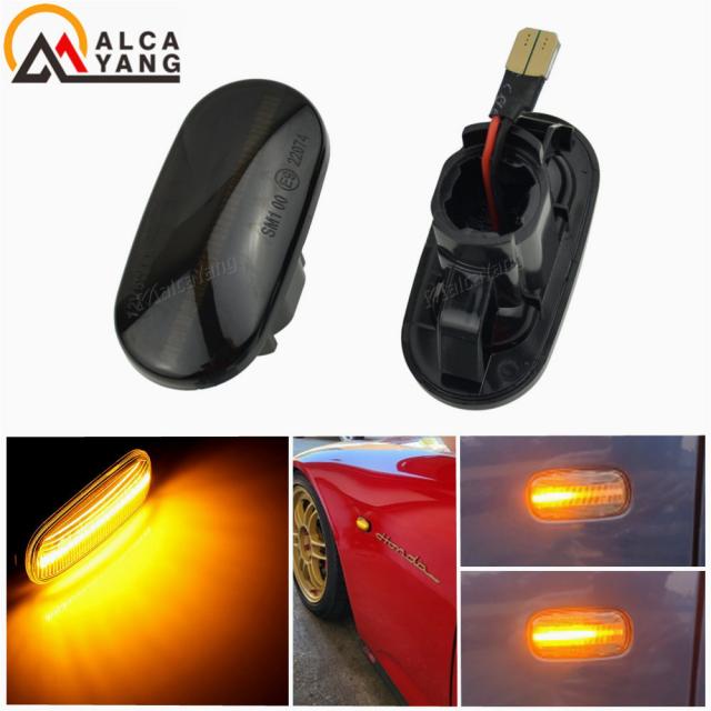 ダイナミック LED ウィンカー サイド マーカー ターン シグナル ライト ランプ シーケンシャル ホンダ プレリュード CRX S2000 インテグラの通販は 4,623円