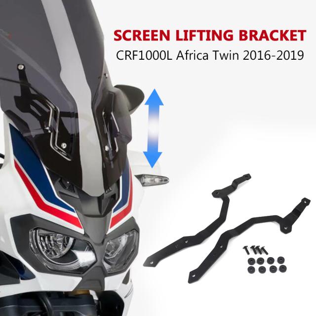 ウインドシールドブラケットアジャスター ホンダ CRF 1000L AFRICA TWIN 2016-2019 CRF 1000L スクリーンリフター バイク カスタム パーツ