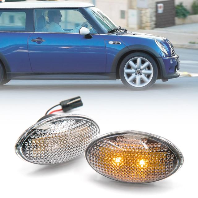2X LED サイドマーカーライト ランプ BMW ミニクーパー R50 2002 2003-2006 R52 2004-2008 R53 2002-2006 ウィンカーライト マーカーライトの通販は 8,380円