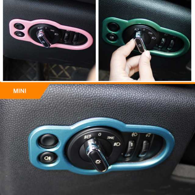 ヘッドライト 装飾フレームセンターコンソール ステッカー ミニクーパー F55 F56 F57 アクセサリーインテリア カスタムパーツ アクセサリーの通販は 6,595円