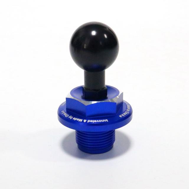 CNC アルミニウム フロント フォーク アッパー トップ トリプル クランプ スクリュー キャップ ナット APRILIA RS660/TUONO 660/RSV4/TUONO V4の通販は