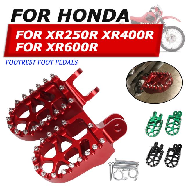 ホンダ XR250R XR400R XR600R XR 250 400 600 R 2004 バイク フットレスト フットペグ ペダル プレート フットレスト バイク カスタム パーの通販は 7,552円