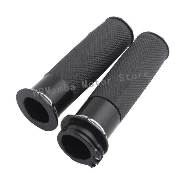 汎用 25MM 1INCH ハンドルバーハンドグリップ ハーレー クルーザースポーツスター 883 スズキ ヤマハ トライアンフ元 バイク カスタム パー