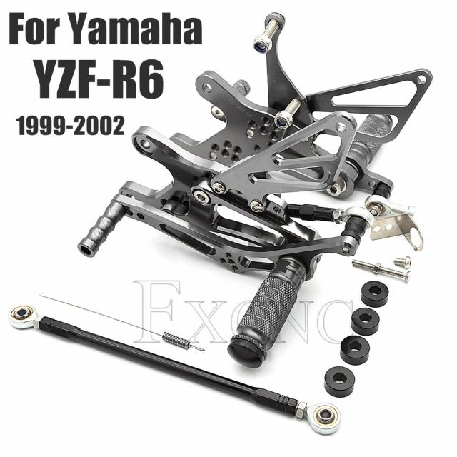 ヤマハ 1999-2002 オートバイ フットペグ リアセットフットレストフットペグ ペダルフットペグ YZF-R6 36192 カスタムパーツ アクセサリー 34,680円