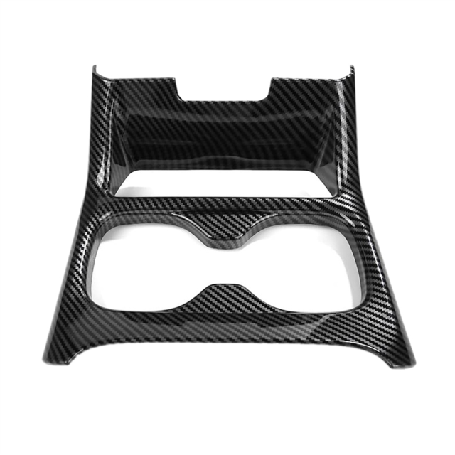 ホンダ CRV CR-V 2023 2024 センターコンソールカップホルダーパネルカバー トリムインテリアアクセサリー - ABS カーボン カスタムパーツの通販は 5,338円