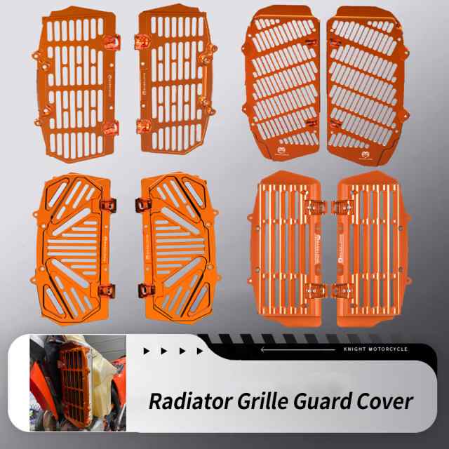 2024 KTM EXC XCF XCF XCFW TPI SIX DAYS 125 250 300 350 400 450 500 2017 - 2023 RADIATOR GRILLE GUARD COVER PROTECTOR