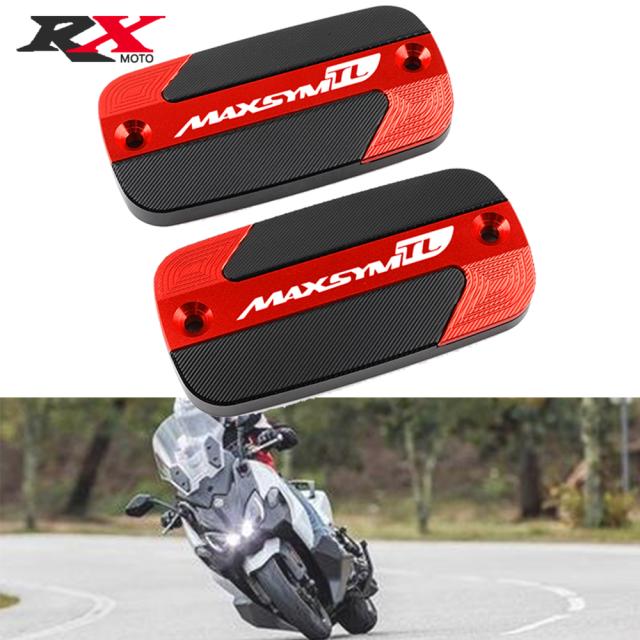 SYM MAXSYM TL 500 TL500 2020 オートバイ CNC アクセサリーフロントブレーキリザーバーフルードタンクカバー オイルカップキャップ カスタの通販は 6,188円