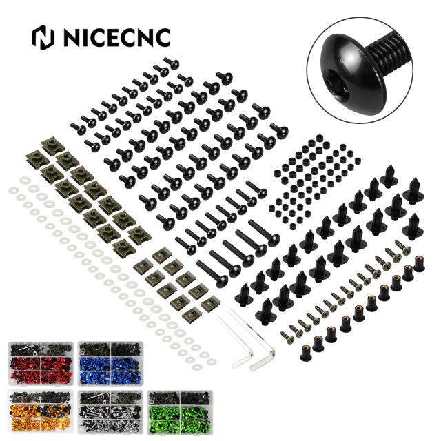 253PCS バイク アルミ M5 M6 ボルト ネジ ワッシャー フェアリング ボルト キット KTM RC390 2015-2020 RC8R 20102011 2012 2013 2014 2015 5,980円