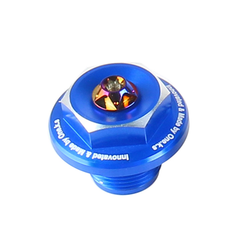 CNC アルミニウム フロント フォーク アッパー トップ トリプル クランプ スクリュー キャップ ナット APRILIA RS660/TUONO 660/RSV4/TUONO V4の通販は