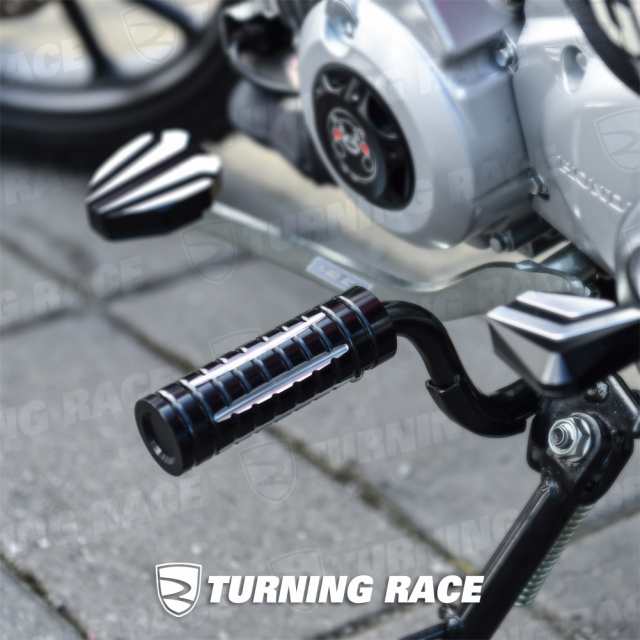 フロントフットペグ ホンダ クロスカブ50 アルミステップキット エイプ50 エイプ100 モンキー スーパーカブ50 カブ70 カブ90 ベンリィ50S CD50 XR50 XR100の通販は 8,680円