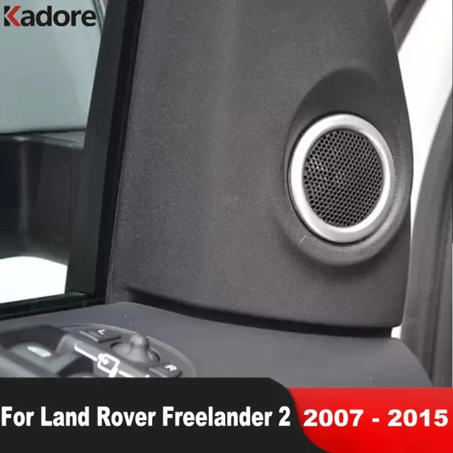 ランドローバー フリーランダー 2 2007-2012-15 マット車フロントインナードアピラースピーカーカバー トリム インテリア アクセサリー カの通販は 6,868円