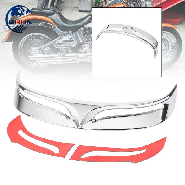 オートバイ リアフェンダーエッジトリムチップトレーリングカバー ハーレー ファットボーイ FLSTF 2007-2017 ファットボーイ LO FLSTFB 201の通販は 5,464円