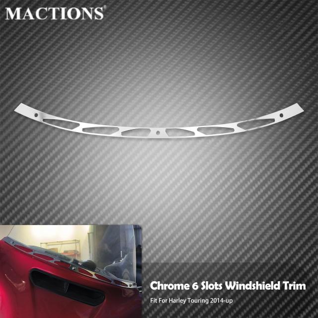 オートバイ CNC フロントガラス トリムアルミ ハーレー ツーリングエレクトラグライドストリートグライドウルトラリミテッド 2014-2023 カの通販は 5,318円