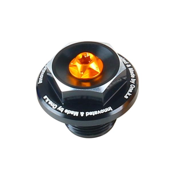 CNC アルミニウム フロント フォーク アッパー トップ トリプル クランプ スクリュー キャップ ナット APRILIA RS660/TUONO 660/RSV4/TUONO V4の通販は