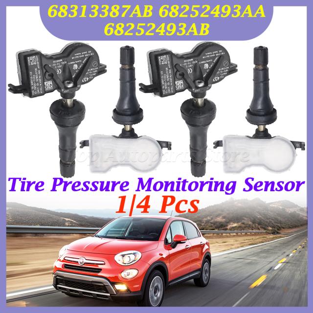 1/4個 2018-2024 ジープ コンパス 68313387AB 68313387AA TPMS 433MHZ タイヤ エア圧センサー TPMS ジープ タイヤ エア圧センサーの通販は 6,451円