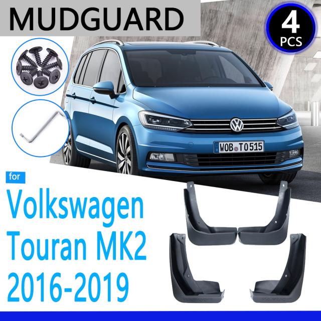 マッドガード フォルクスワーゲン VW トゥーラン 2016-19 MK2 カーアクセサリーマッドフラップフェンダー自動交換部品の通販は