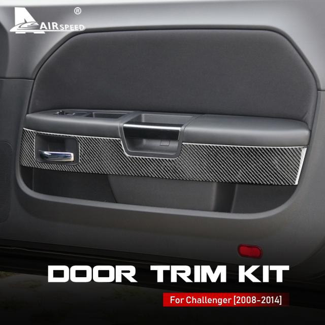 対気スピード-カーボンカードアトリムカバーステッカー ダッジチャレンジャー用アクセサリー2008 2009 2010 2011 2012 2013 2014 13,790円