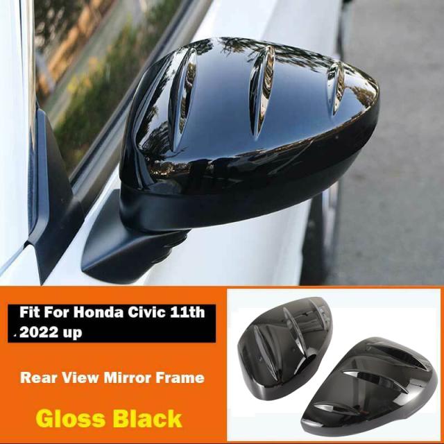 車用ミラープロテクター ホンダシビック11.1 2022 2023用ミラーカバー リアエッジ 装飾ステッカーの通販は 6,433円