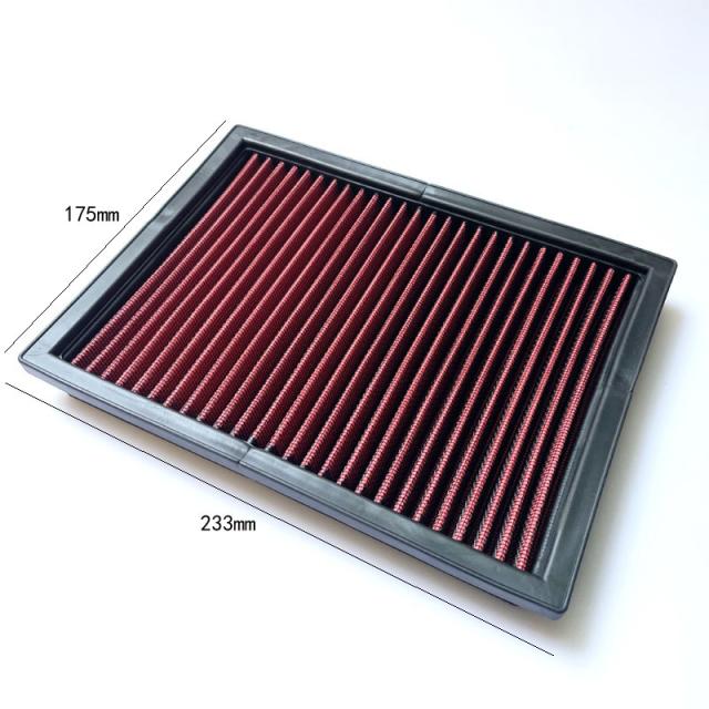 高フローエアフィルター BMW 316I 318I 320I 323I 325I 328I 330I M3 X3 2.5L ガス レーシング カー冷気吸気フィルター 13721730946 カスタの通販は 6,856円