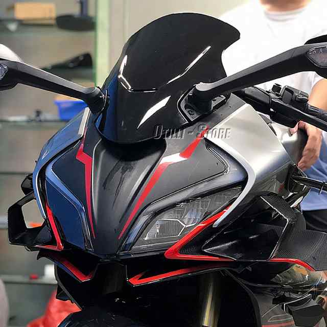 オートバイ フロントガラス CFMOTO 450SR 450 SR 450SR 2022 2023 ランニング距離計 バイザーフロントウインドシールドスクリーンディフレク