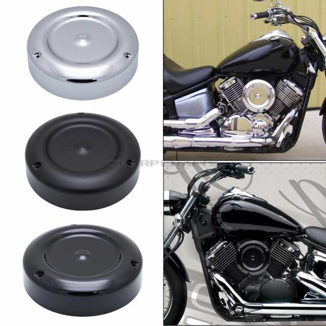 ヤマハVスター1100 VSTAR XVS1100 XVS1100A XVS1100AT XVS1100AW バイク エアクリーナーカバーフィルターキャッププロテクター バイク カ