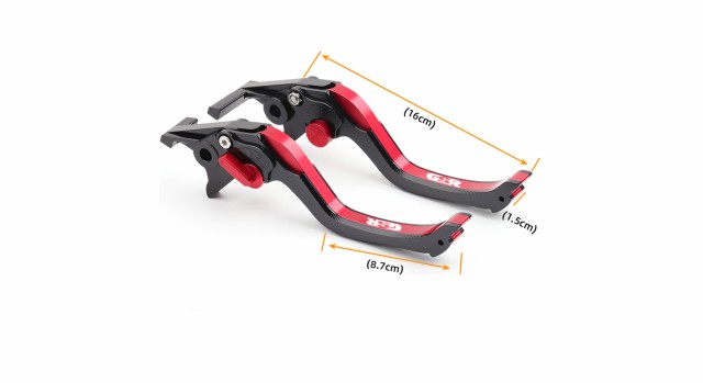 SUZUKI GSR600 GSR750 オートバイ CNC クラッチレバーブレーキレバーハンドルレバー オートバイ アクセサリー部品 カスタムパーツ アクセサの通販は