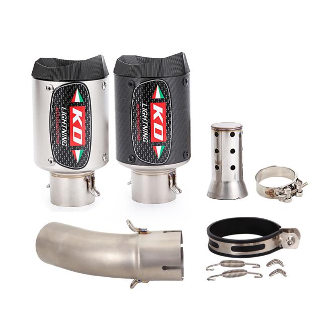 punk セット スリップオン 51MM KAWASAKI ZX-4R ZX4RR 2023 オートバイ の