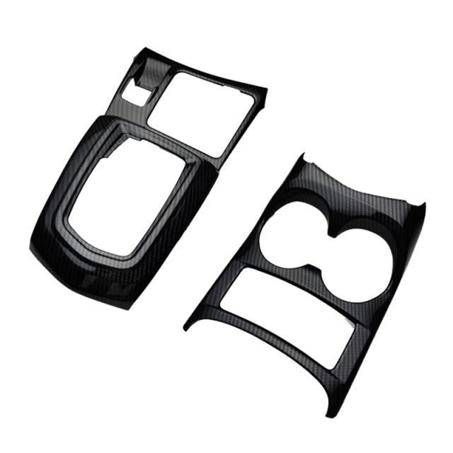 カーセンターコンソール ギアボックスシフトパネルカバー ウォーターカップ ホルダートリム装飾 日産 キャシュカイ J11 2016-2019 カスタムの通販は 9,080円