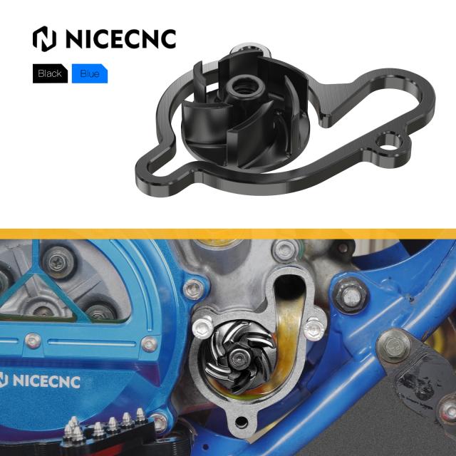 ヤマハ YZ85 2002-2018 2017 2016 2015 CNCアルミ特大ウォーターポンプクーラーインペラースペーサーキット 5PA-12026-03-01 バイク カスタの通販は