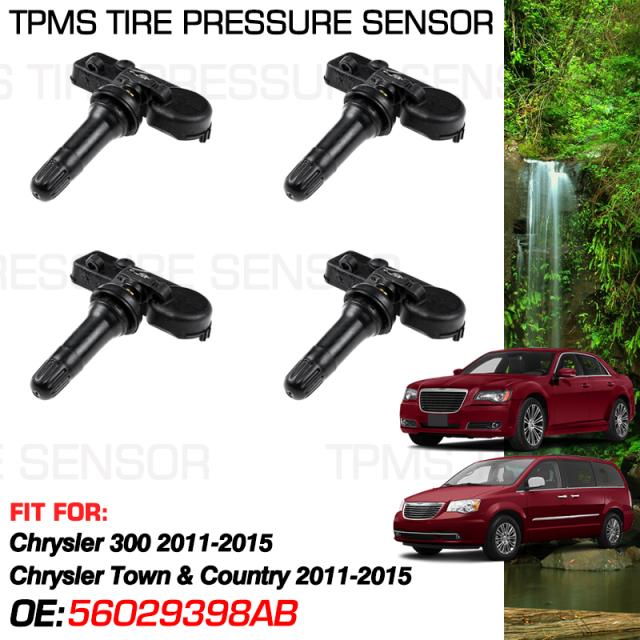 自動クライスラー タウン カントリー ランチア ボイジャー クライスラー 300 2011-2015 433 MHZ タイヤ エア圧センサー システム 56029398ABの通販は