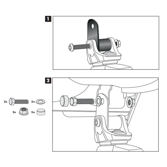 BMW R1300GS アクセサリー スポットライト ブラケット LED ライト ブラケット 補助ライト フォグランプ ブラケット カスタムパーツ アクセの通販は