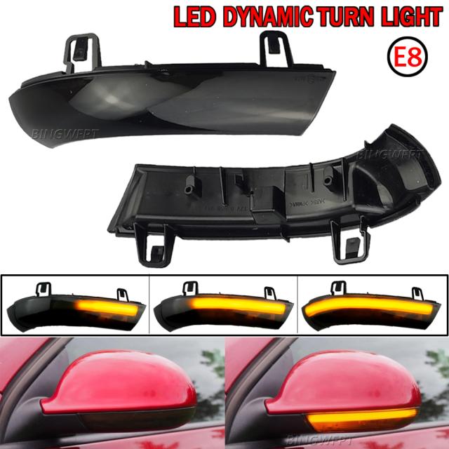 2X LED ダイナミック ターン シグナル ライト VW パサート B6 ゴルフ 5 ジェッタ MK5 パサート B5.5 GTI V シャラン 流水ウィンカー フラッの通販は 7,207円