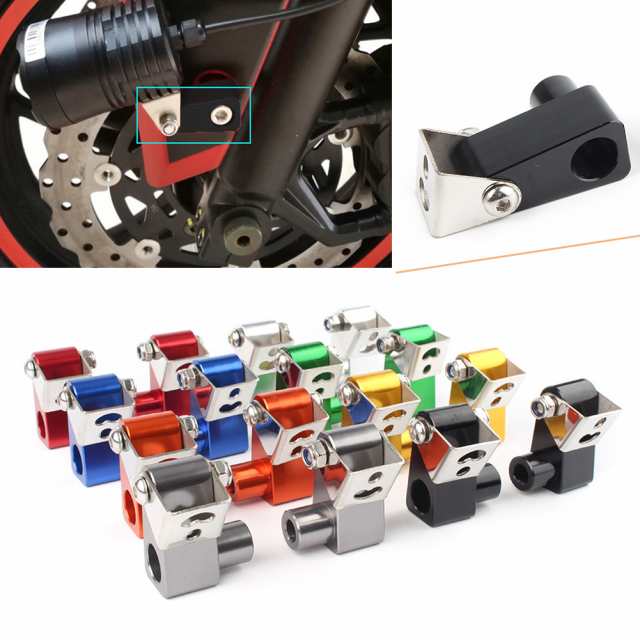 オートバイ フォグライト ブラケット サポートホルダー ヤマハ YFZ R1 R3 R6 R125 R15 R25 MT01 MT03 MT07 MT09 MT10 FZ1N FZ6Nの通販は
