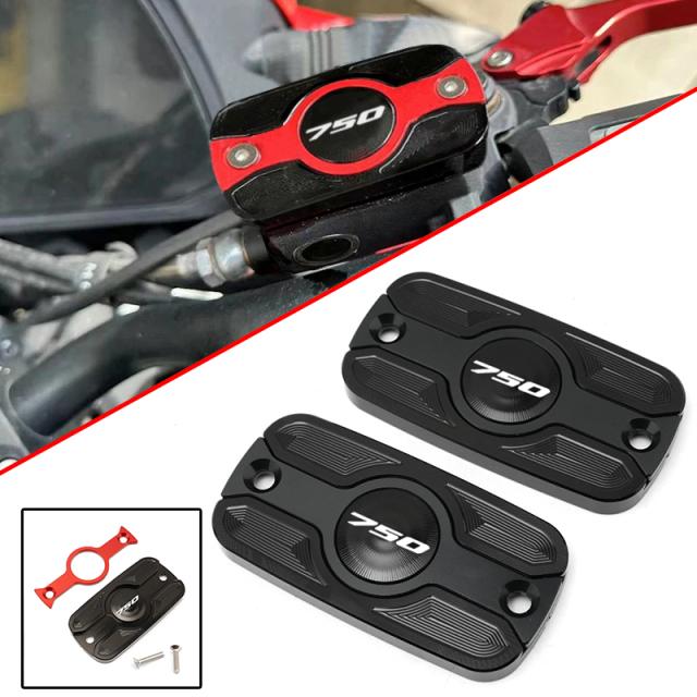 オートバイ CNC フロントブレーキリザーバーフルードタンクカバー オイルカップキャップ ホンダ フォルツァ 750 NSS FORZA750 XADV 750 X-A
