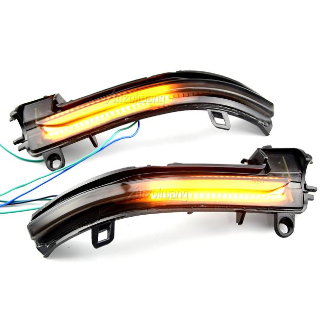 2 スモークブラック LED ウィンカーライト 左右 ランプ BMW 1シリーズ F52 2018 2019 2020 セダン
