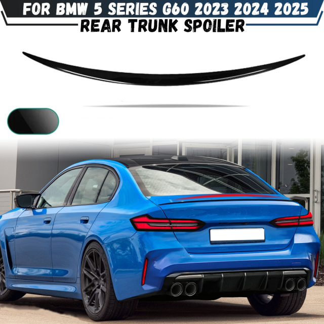 BMW 5シリーズ G60 520D 520I 530I 530E 550E 2023 2024 2025 リアトランクリッドスポイラー ウィング外装アクセサリーパーツの通販は