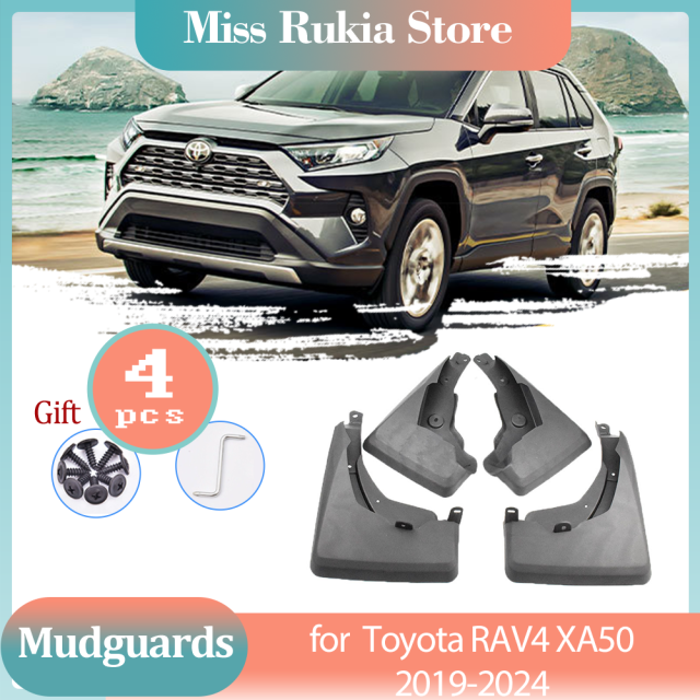 Toyota rav4 xa50 Suzuki スプラッシュガード フェンダー フレア マッドガード カーアクセサリー スズキ トランス2019 2020 2021 2022 2023 2024 用マッドフラップ