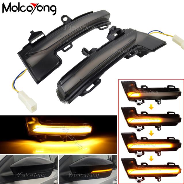 ダイナミック LED ウィンカー ウインカー ライト シュコダ オクタビア 3 MK3 III A7 5E VW T-ROC TROC T-CROSS 2014 2015 2017-20 カスタムの通販は 5,111円