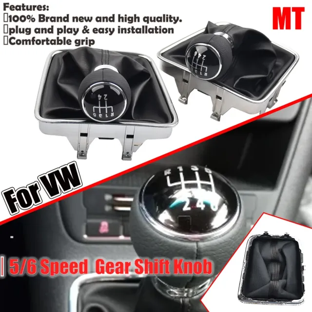 美しいヴィンテージデザインギアスティック ノブ VW ゴルフプラス 2005-2014 ティグアン 5N 2007-2011 シートアルハンブラカースタイリングの通販は 5,003円
