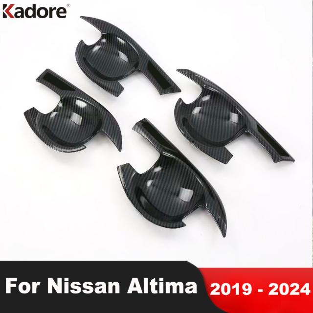 サイドドア ハンドルボウルカバー トリム 日産 アルティマ 2019-24 カーボンモールド外装アクセサリー カスタムパーツ アクセサリー 交換用の通販は 7,619円