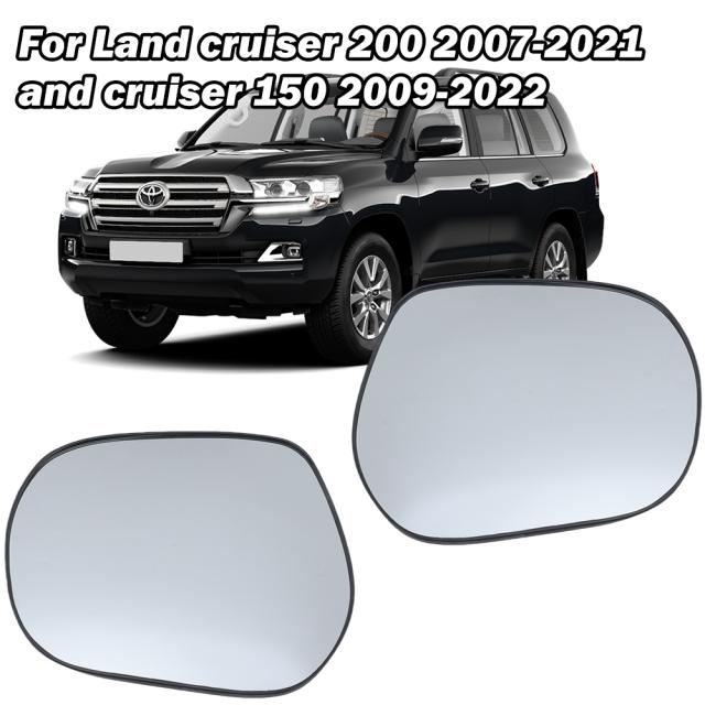 サイドバック ミラー ガラスレンズランドクルーザー プラド 200 2007-2021 ランドクルーザー 150 2009-2022 ドアミラー レンカーアクセサリの通販は 7,580円