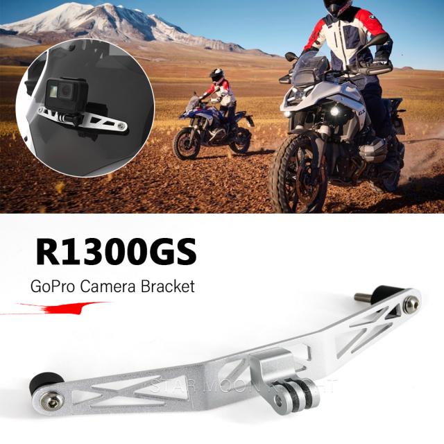 BMW R1300GS 2023 2024 アクセサリーオートバイ カメラサポート GOPRO カメラ フロントガラス レコーダーブラケットホルダー カスタムパーの通販は