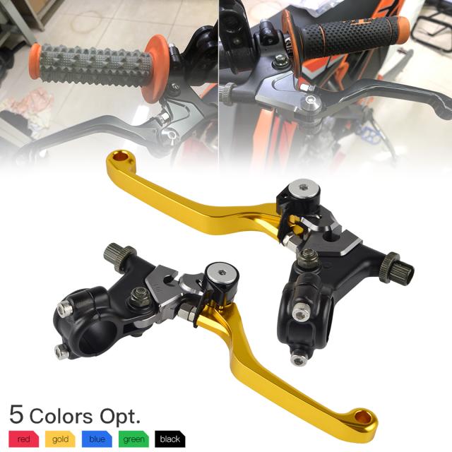 スズキ DR 100 125 200 250 370 400 500 DS 125 185 250 RM 100 125 250 370 400 500 ショート ブレーキ クラッチ レバー ホンダ ヤマハ バの通販は