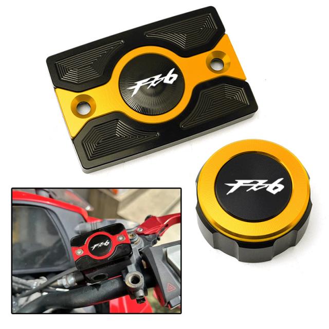 ヤマハ FZ6 FZ-6 ZF6N FZ6R FZ6S FAZER オートバイ オイルフィラーキャップ フロントブレーキフルードリザーバーカバー ガードプロテクターの通販は 6,180円