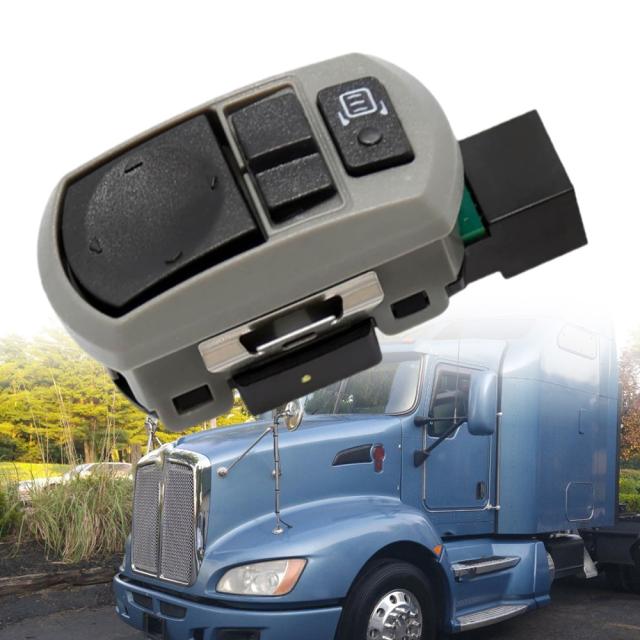 10ピン 車用バックミラー ドアミラー コントロール スイッチ ボタン ケンワース T660 2006 2007 2008 -2010 57759521 P271181001 P27-1181-003
