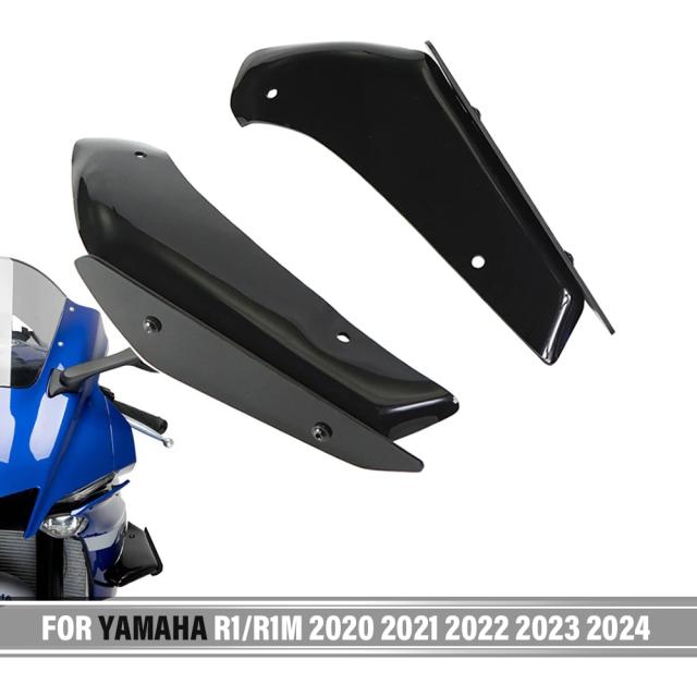 ヤマハ R1/R1M 2020 2022 2023 2024 ウイングレットフェアリング バイク フェアリング空力ウィングキット 固定ウイングレットフェアリング翼の通販は