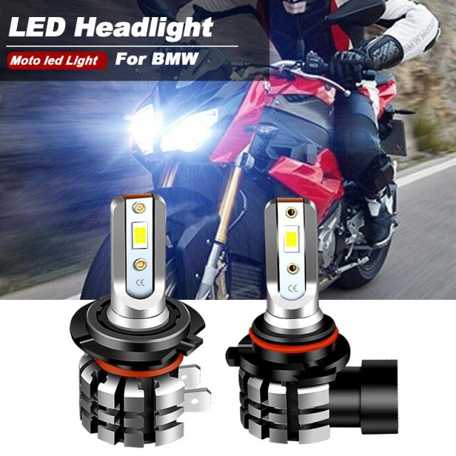 2個 CANBUS オートバイ H7 + HB3 LED ヘッドライト 電球 変換キット 2PC 6000K BMW S1000R 2014 - 2019 カスタムパーツ アクセサリー 交換の通販は 5,318円