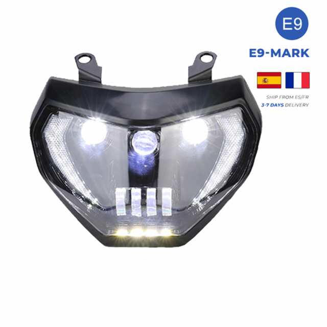 MT07 MT09 ヘッドライト LED ランプ ウィンカーライト FZ07 MT07 2018 2019 ヤマハ ヘッドライト MT09 FZ09 2014 2015 2016 DRL MT-07