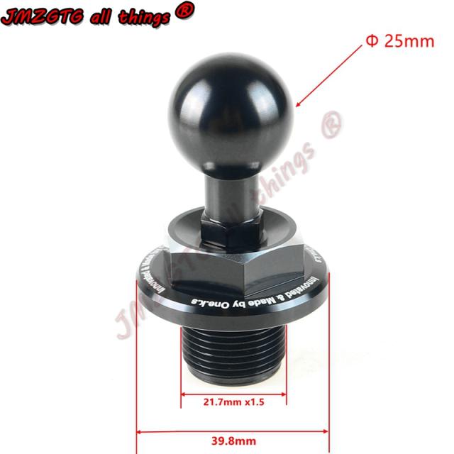 CNC アルミニウム フロント フォーク アッパー トップ トリプル クランプ スクリュー キャップ ナット APRILIA RS660/TUONO 660/RSV4/TUONO V4の通販は